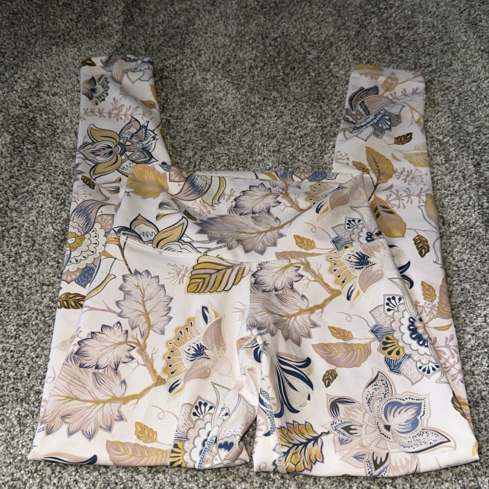 DYI Fall Decorative leggings
